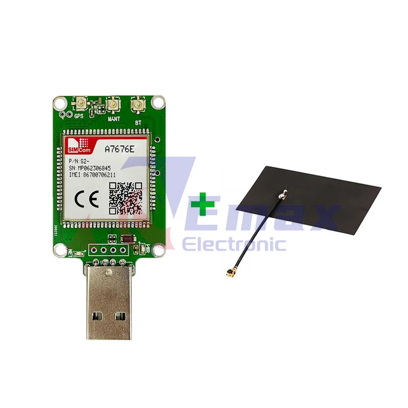 

SIMcom A7676 A7676E USB Donlge LTE cat1 1pcs not supported GPS