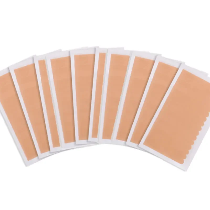 10Sheets Grafted False Eyelash Lifting Eyelid Tape Non-woven Eyebrow Protection Tape Lash Extension Under Patch Makeup Tools