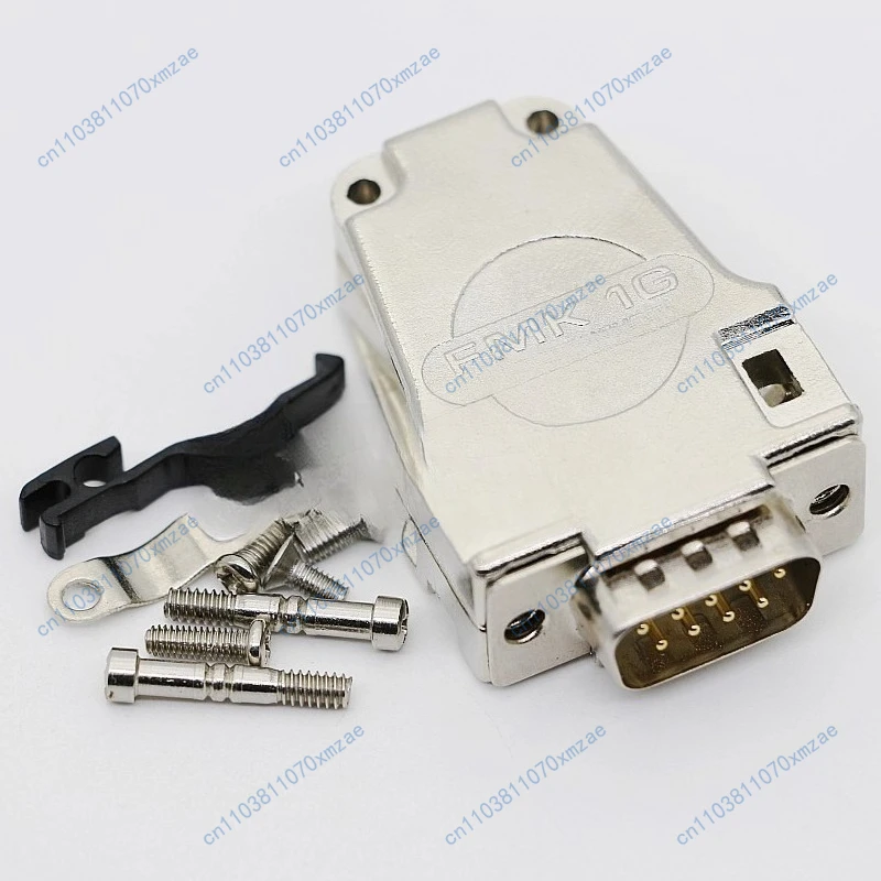 5 peças fmk1g db9 9 pinos vga metal escudo gabinete de metal montagem porta serial escudo conector de porta com