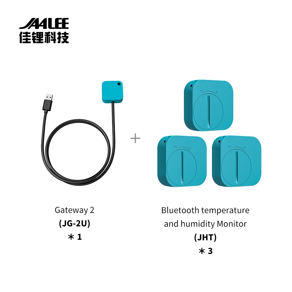 

JAALEE JHT Water-Resistant Indoor/Outdoor Temperature/Humidity/Dewpoint/VPD Smart Sensor Thermometer/Hygrometer Logger Export