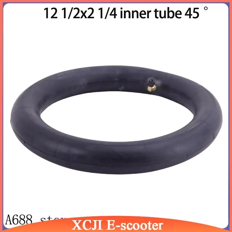 12 1/2x2 1/4 inner tube 45 °, wear-resistant thickened, 45 degree bent valve scooter inner tube replacement part