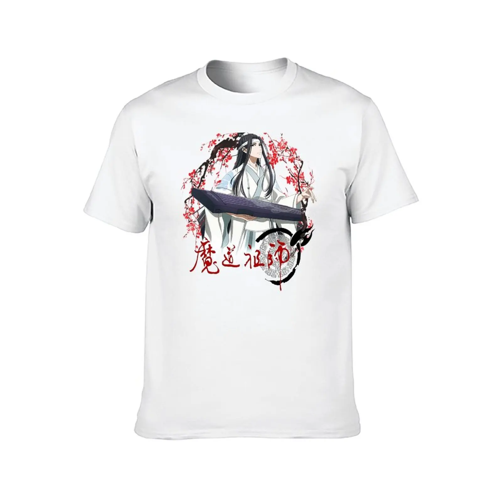 لان وانغجي - مو داو زو شي - غراند ماستر للزراعة الشيطانية - مؤسس الشيطان تي شيرت رجل جرافيك تي شيرت تي شيرت