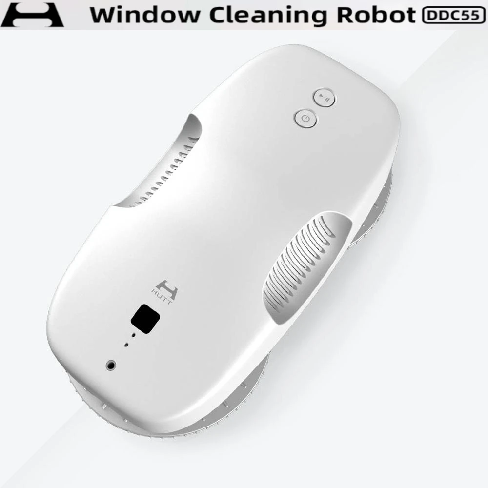 

HUTT DDC55 Window Cleaning Robot Robotic Washing Vacuum Cleaner Glass Wiper Washer for Smart Home Appliance with Remote Control