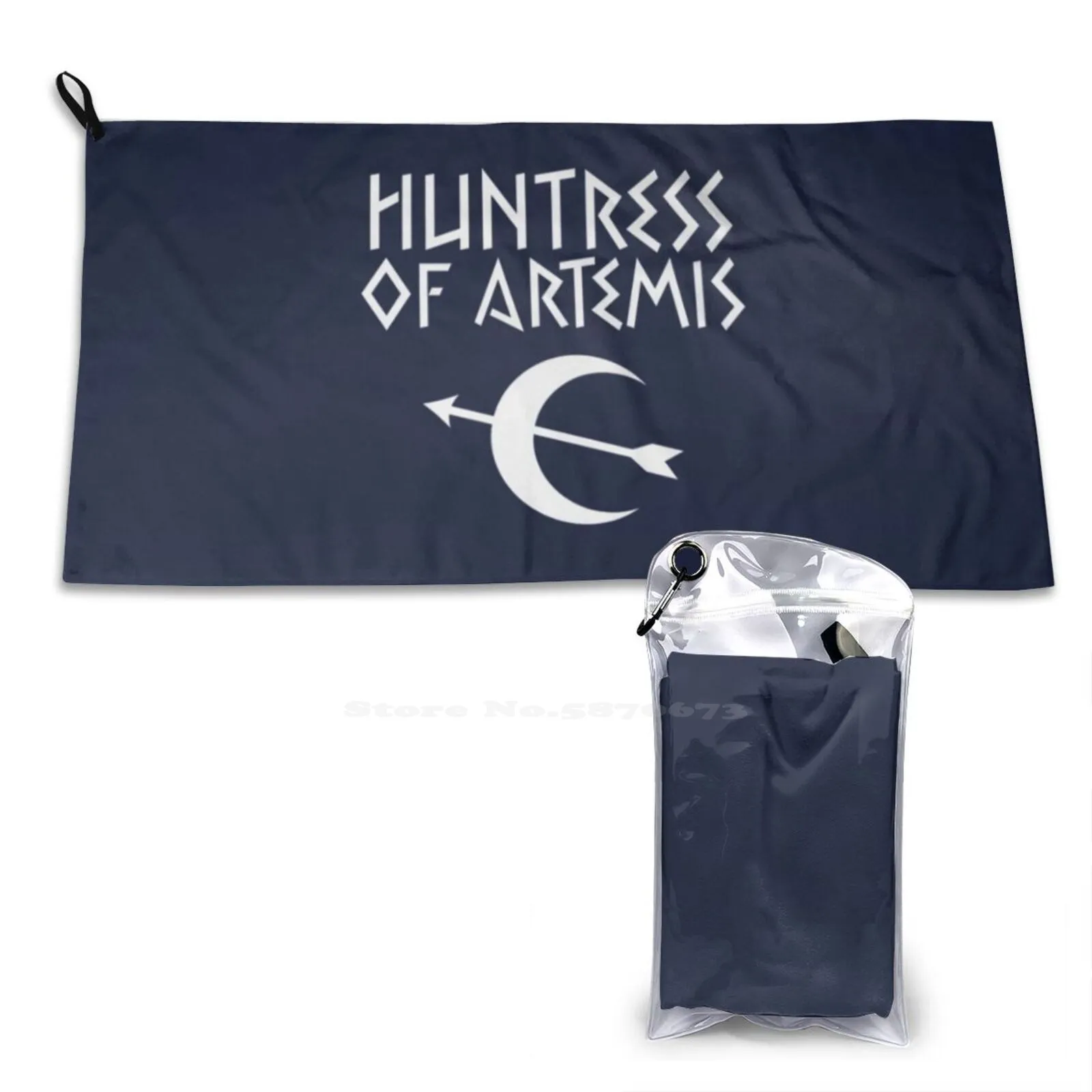 Huntress Of Artemis Soft Towel Quick Dry Beach Towel Pjo Hunters Of Artemis Huntress Of Artemis Thalia Grace Zoe Nightshade