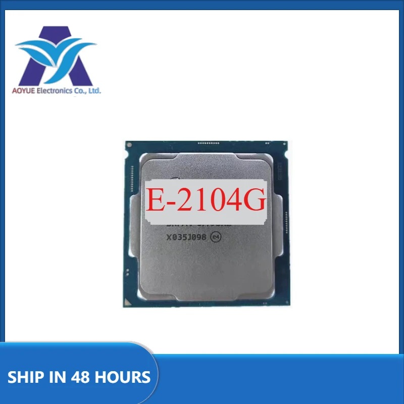1 adet/grup kullanılan E-2104G E 2104G CPU 4 Çekirdek 4 Konu 3.20 GHz 8 MB 65 W DDR4 LGA 1151 mükemmel test