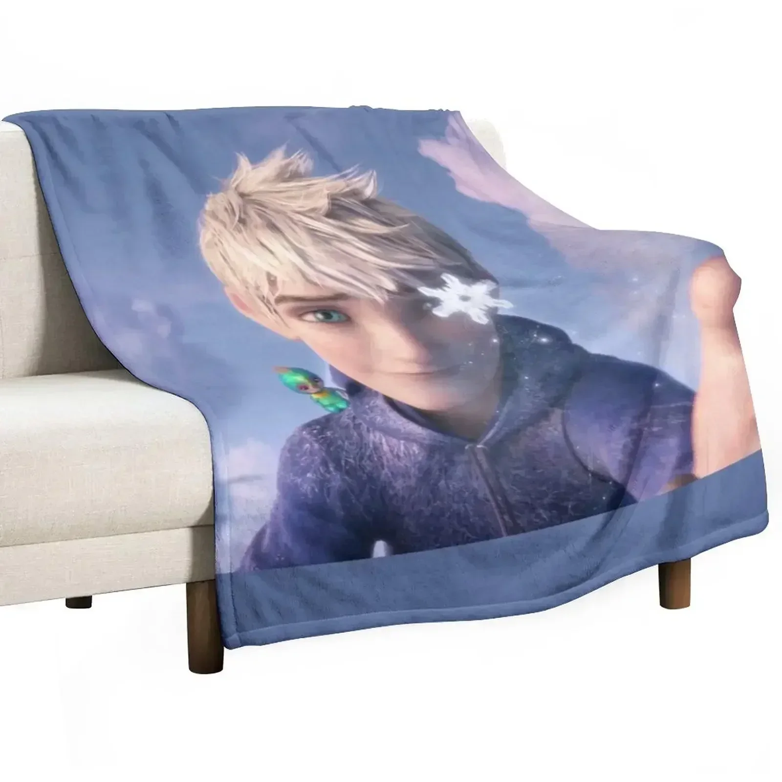 Jack Frost Throw Blanket warm winter Luxury Designer Hair Blankets