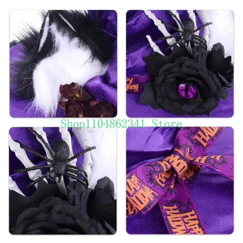 652F Unique Gothic Costume Accessory With Comfortable Animal Ears For Different Ages