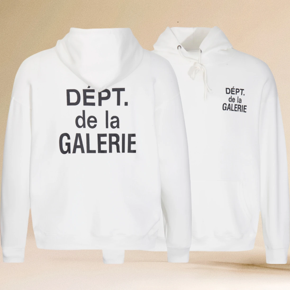 Neuer 2026 Gallery Hoodie Dept mit Buchstaben-Print – Europäischer Streetwear-Stil – Locker geschnittenes amerikanisches High-Street-Kapuzenshirt – Detail 7