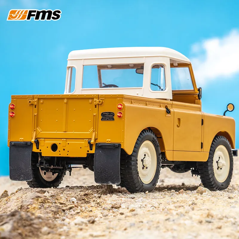 Fms 1/12 Land II New Rc Remote Control Model Rover 4wd Off-road Variable Speed Simulation Collection Of Electric Rc Car Toys