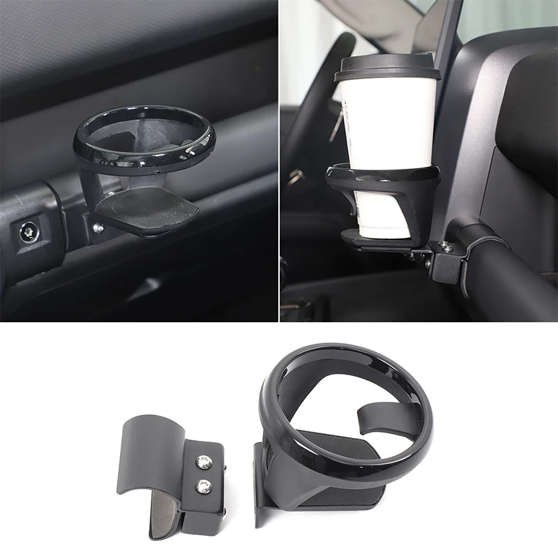 Co-pilot Expand Drink Holder Carbon Steel Dash Mount Cup Holder Expansion Water Cup Holder Car Supplies For Haval H9 2024-2026