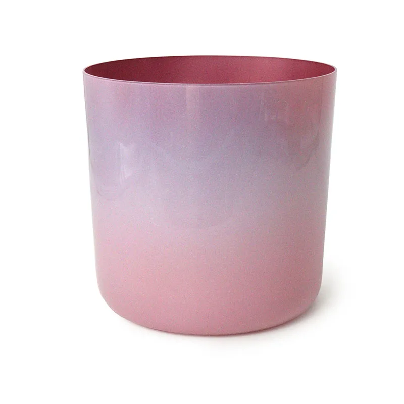 Pink Crystal Singing Bowl Crystal Music Chant Bowl Yoga Healing Singing Bowl Healing Percussion Instrument