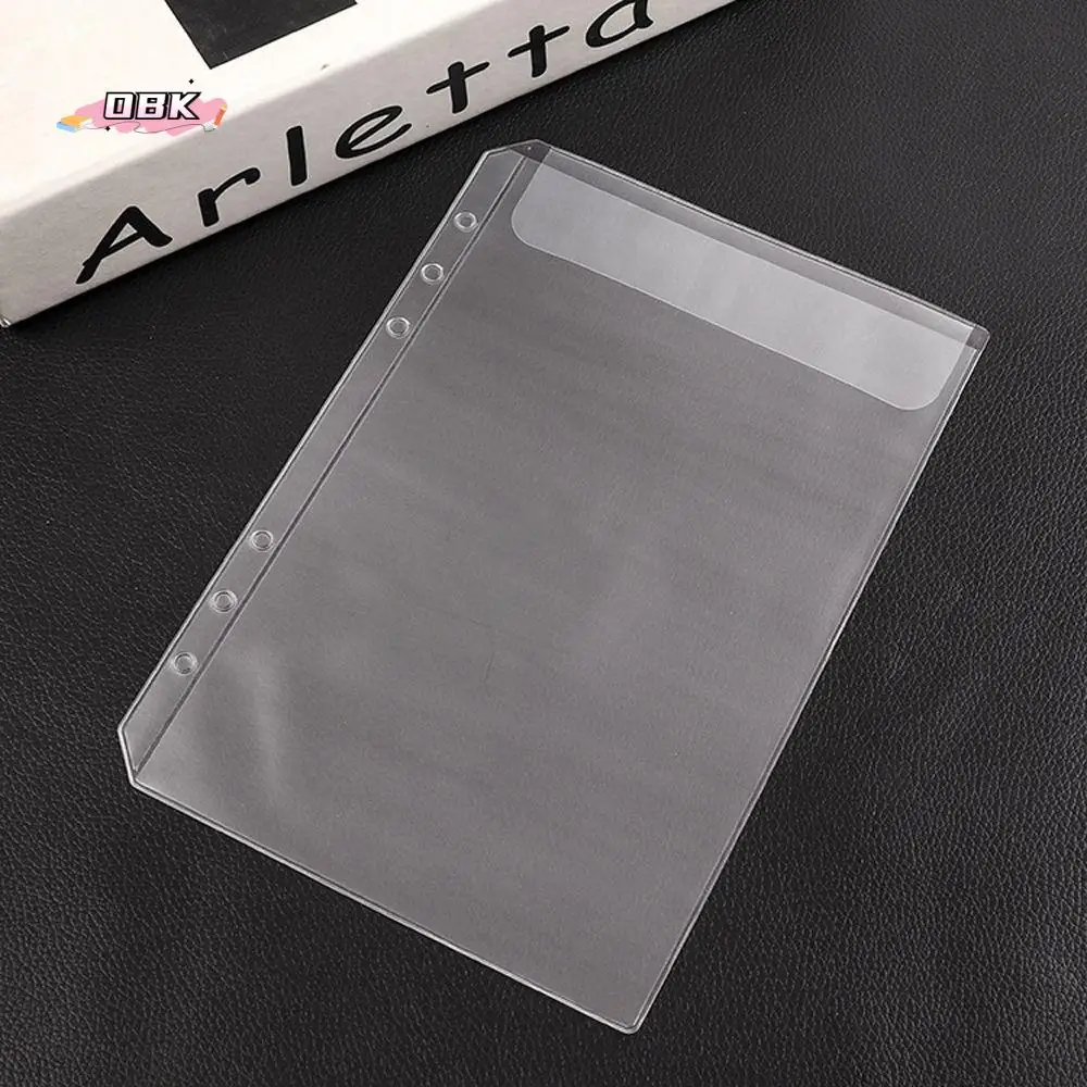 A6-formaat Bindmiddelvuller met klep Ticketkaart Organizer Tas Notebook Bindmiddel Bindmiddel Zakken Bindmiddel Rits Mappen Losbladige tassen