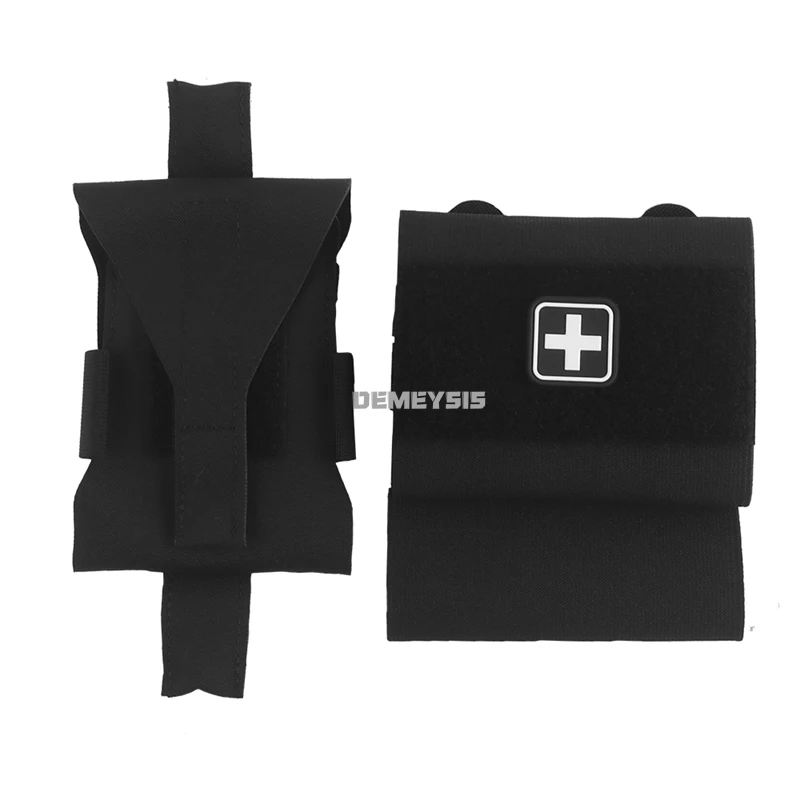 Bolsa médica táctica MOLLE para primeros auxilios y torniquete - imagen 2