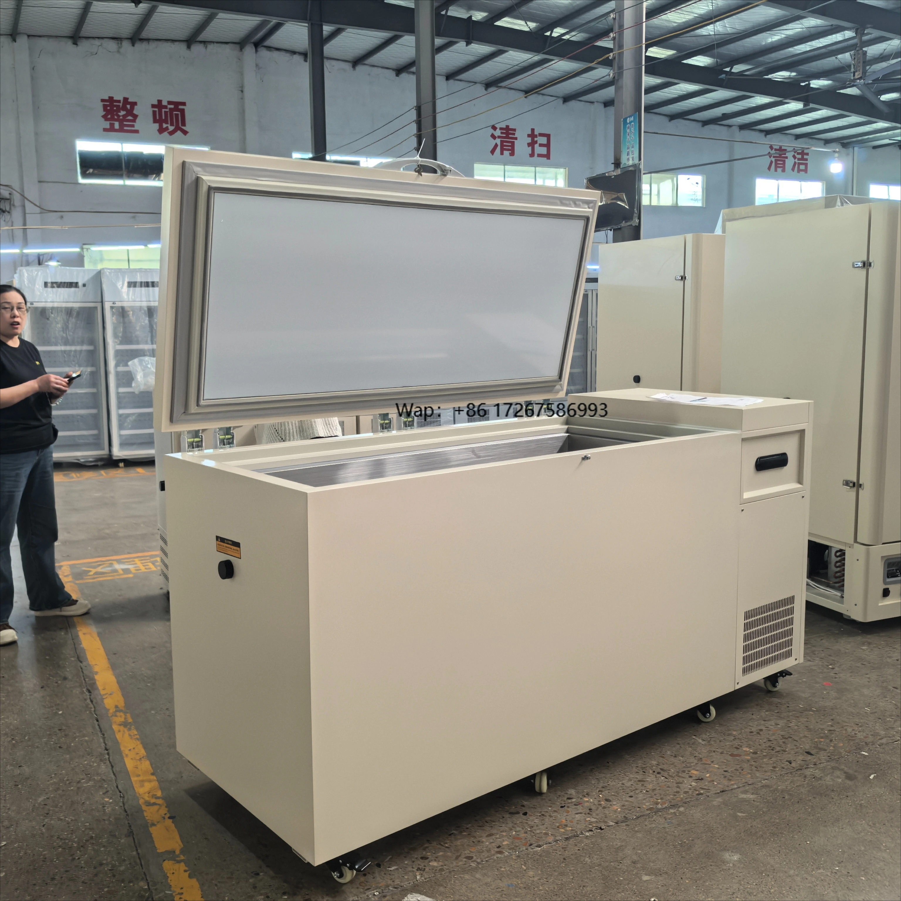 

105 Degrees Industrial Ultra-Low Temperature Freezer