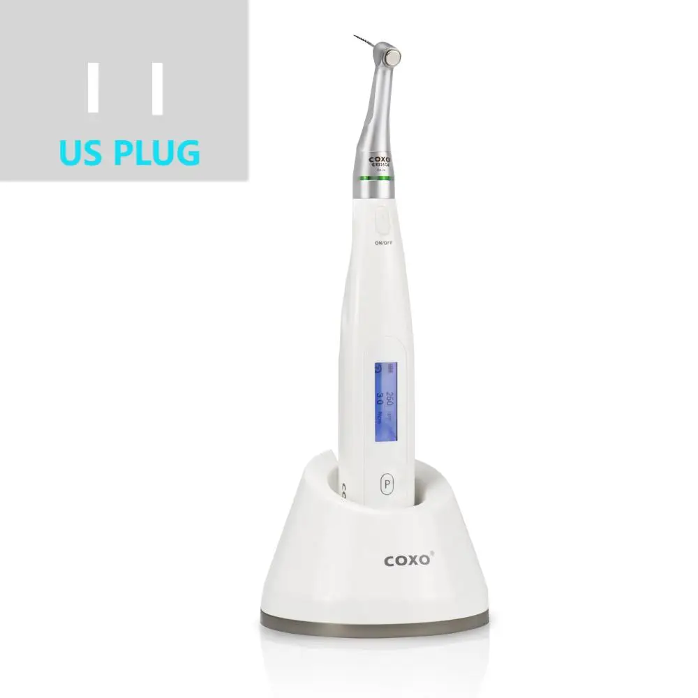 COXO C-SMART-MINI AP+ Bürstenloser Dental-Endomotor Smart mit LED-Lampe 16:1 Standard-Winkelstück mit Apex-Locator 6