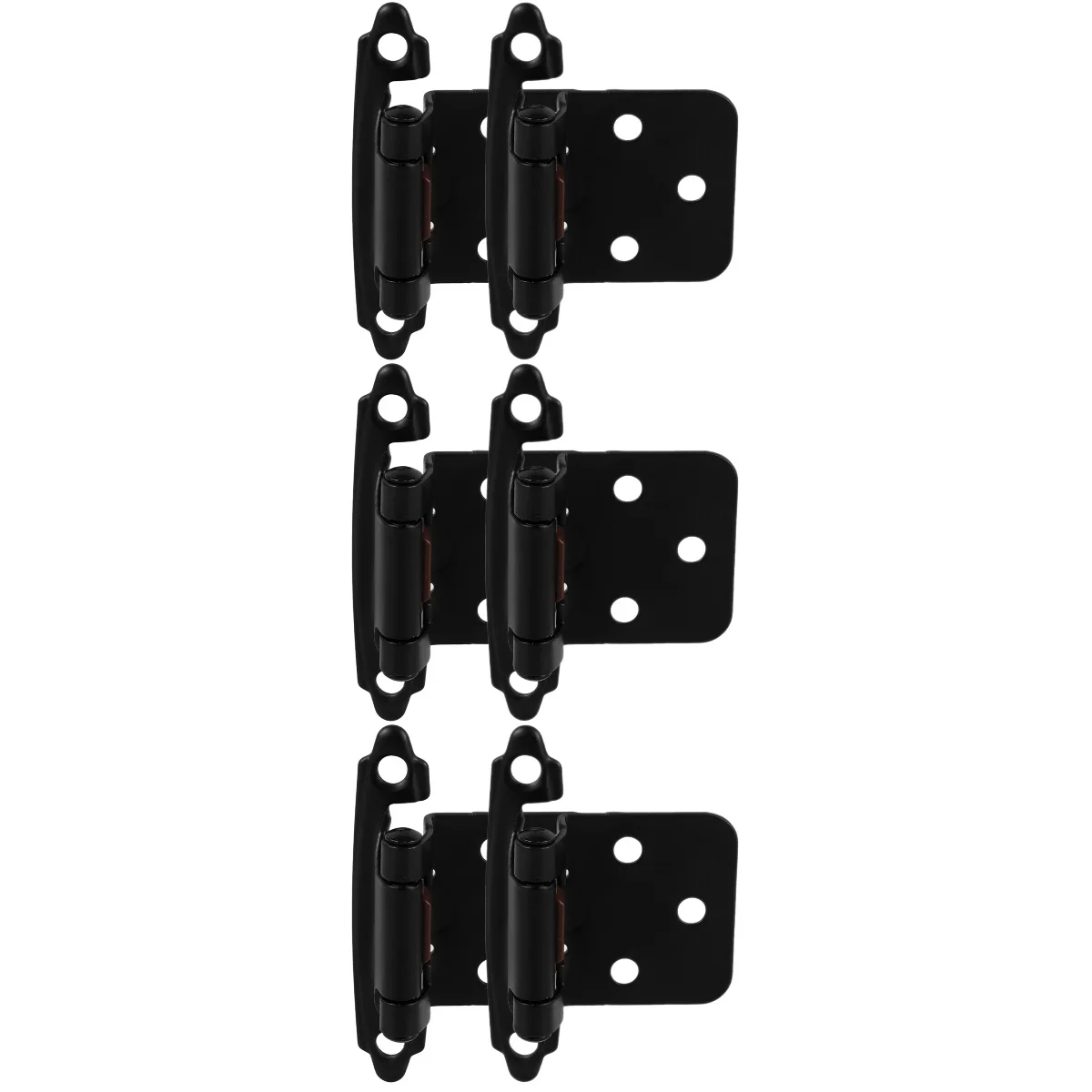 

6 pcs Cupboard Hinges Heavy Duty Cabinet Hinges Self Closing Door Hinges 1/2 Inch
