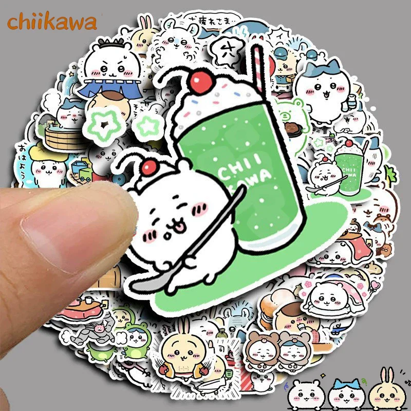 

Hot Sale 100pcs Kawaii Cartoon Stickers Decorative Desk Laptop Scrapbook Luggage Stationery Cute Sticker for Birthday Gift