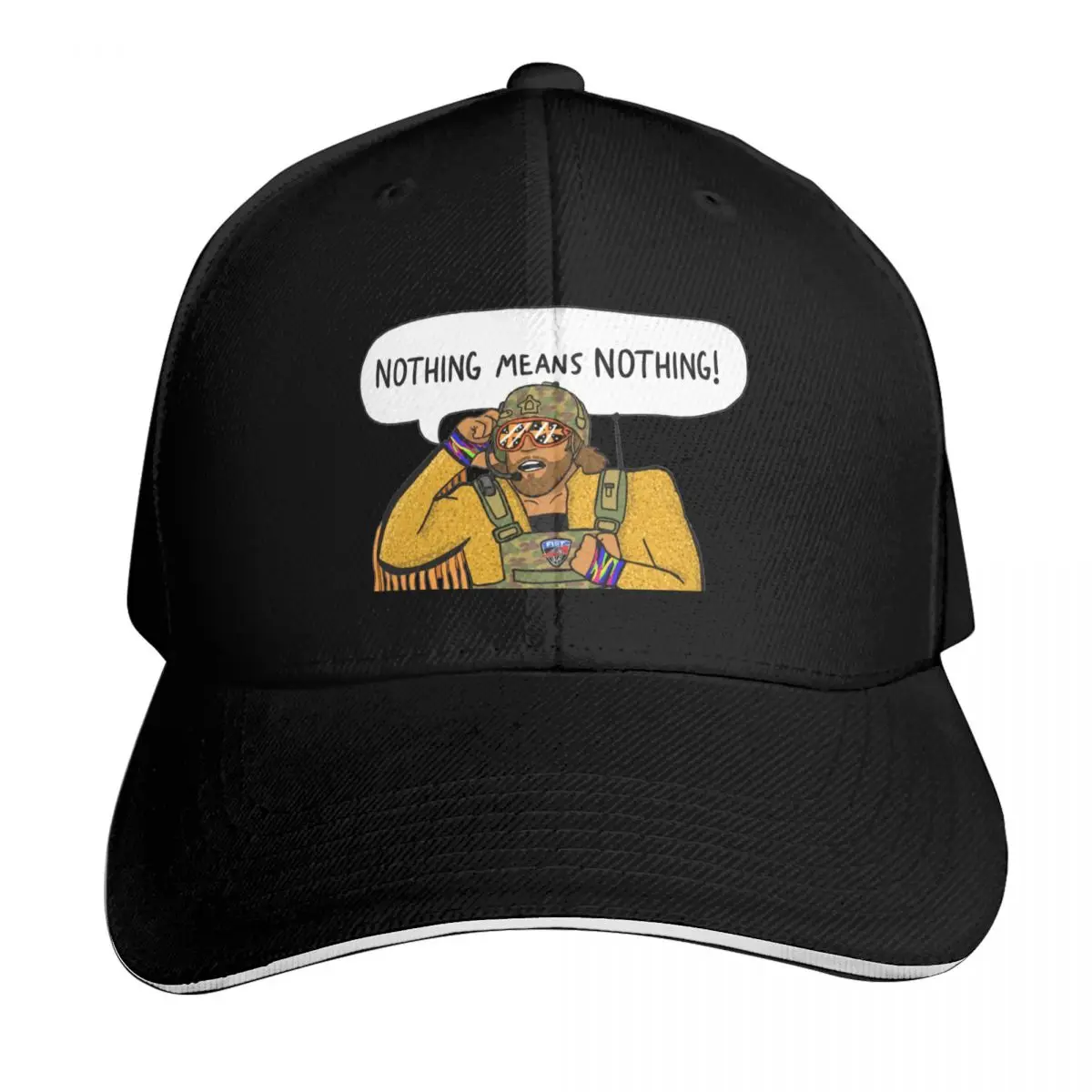 

Manly Wrestler Baseball Cap New In Hat Anime Hat Icon funny hat Women's Beach Men's