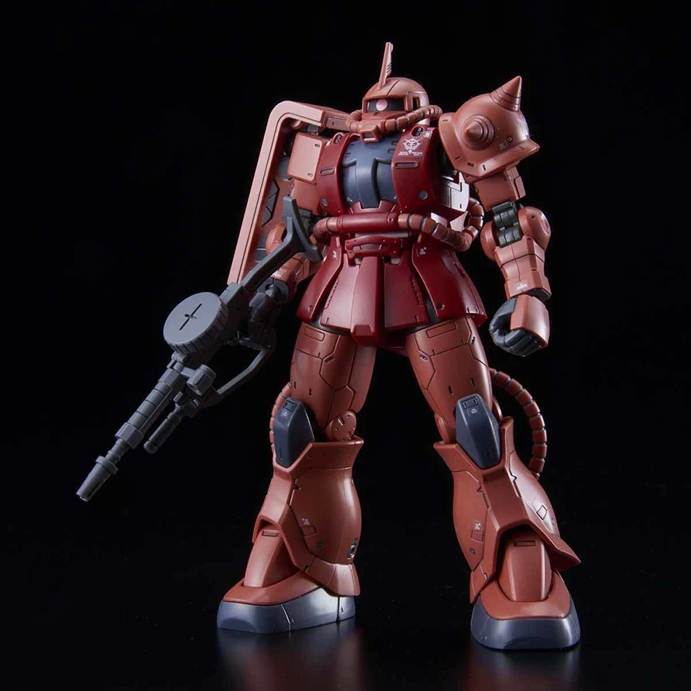 [متوفر] بانداي HG Gundam The Origin MS-06S Zaku II (إصدار المذنب الأحمر.) 1/144 مقياس الجمعية عمل نموذج لجسم عدة اللعب
