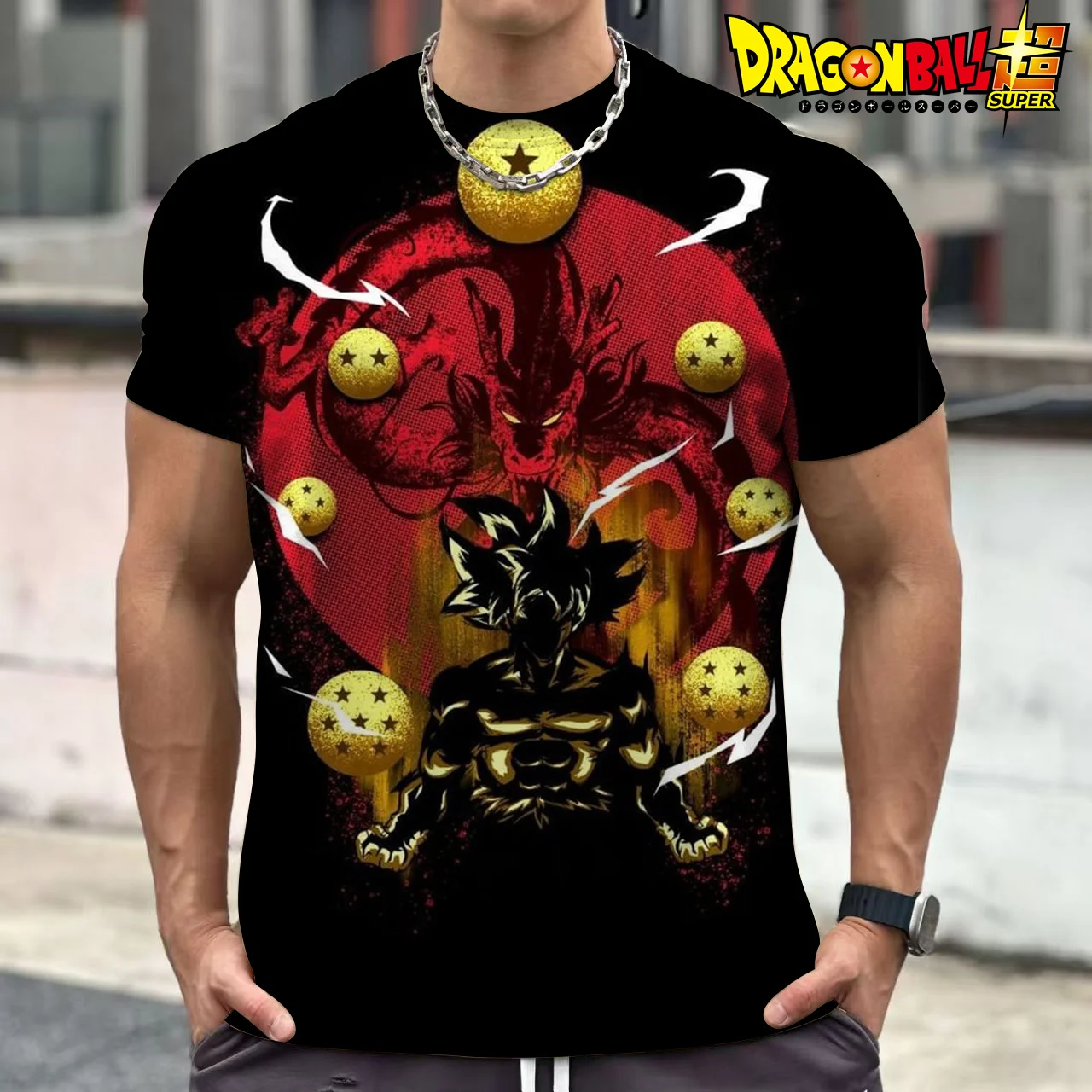 

Anime Dragon Ball Z Tshirt Kids Cartoon Children's Gouku Boys T-Shirt 3D Men Women Casual Short Sleeve Tops Jerseys Basket