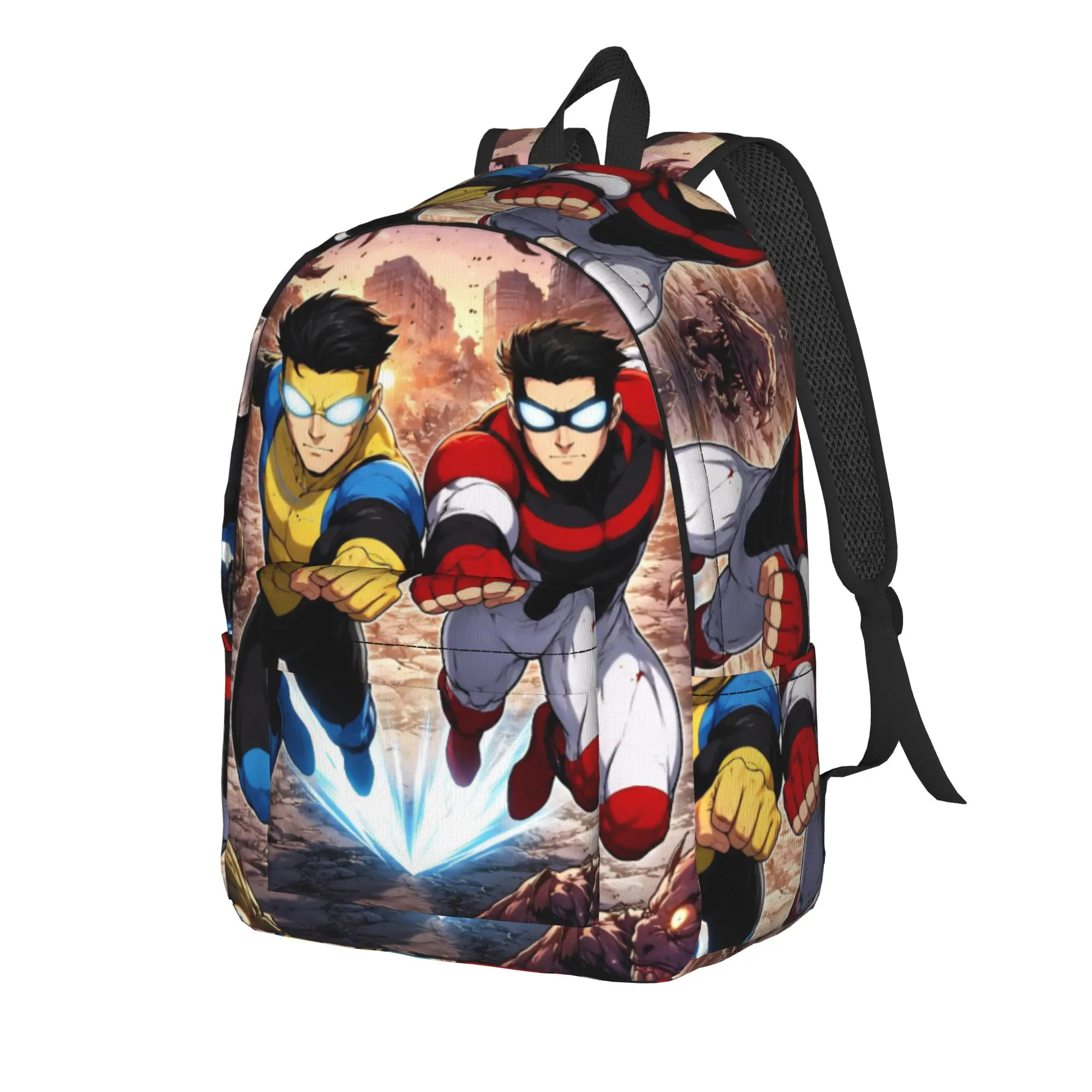 Invincibles Comic Cool Backpack Outdoor High School Work  Daypack for Men Women Laptop Computer Shoulder Bag