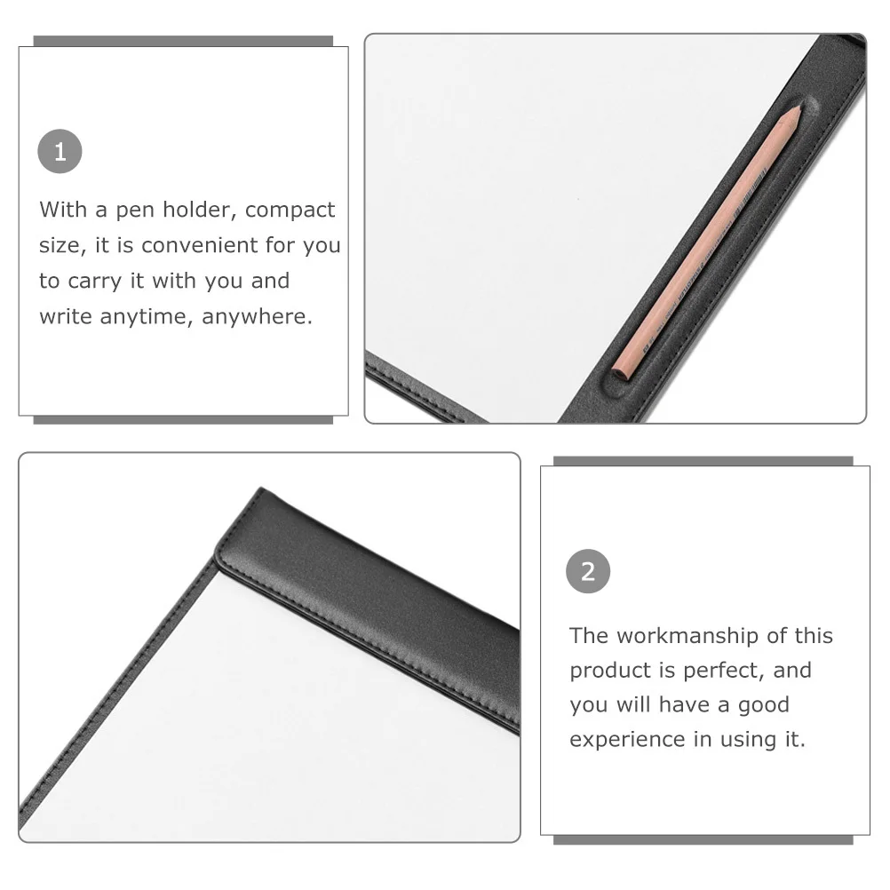 

Магнитный буфер обмена на присоске с держателем для ручек, портативная доска для письма формата А4 для офиса, школьной папки для файлов, хранения данных, документов