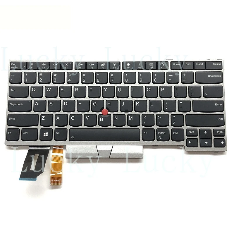 

f 01YN420 FOR Lenovo Thinkpad E480 E490 T480S Laptop US English Backlit Keyboard