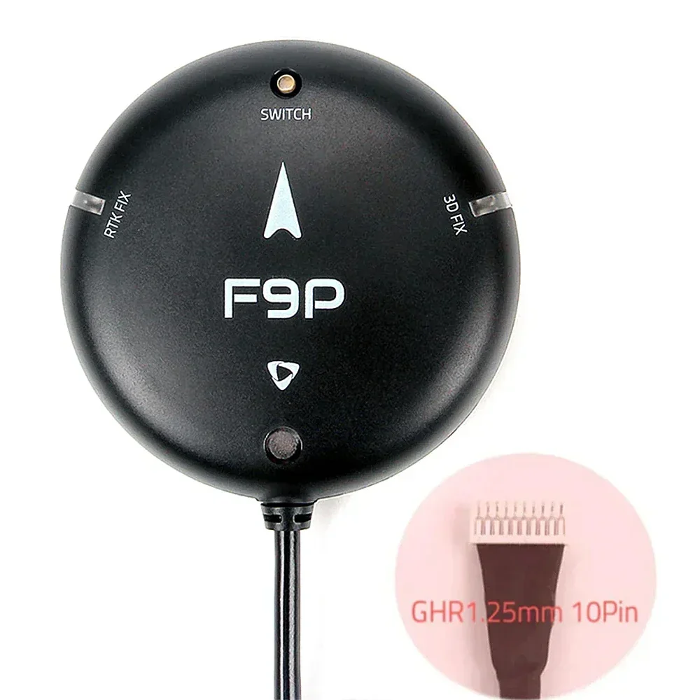 Holybro H-RTK F9P GNSS Series H-RTK Rover Lite / H-RTK Rover Lite 2nd GPS / Helical / Base for RC FPV Drone thumbnail 3