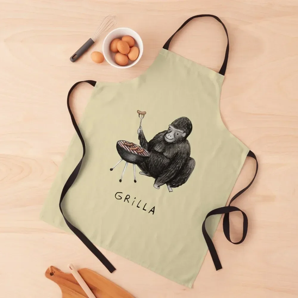 

Grilla Apron Kitchen Items For Home Useful Things For Kitchen barber men esthetician Apron