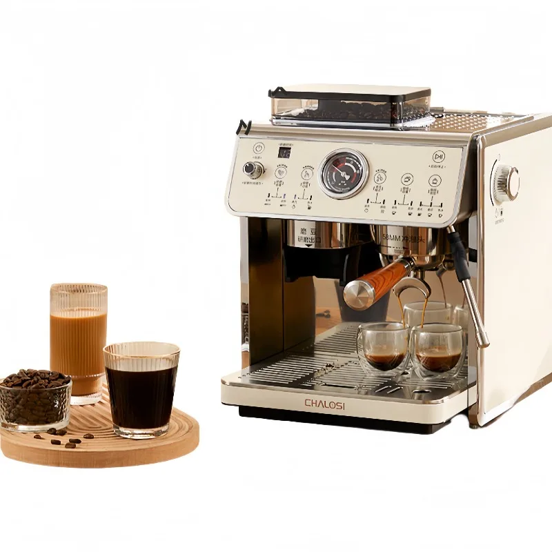 Commercial Spresso 20Bar 58mm Expresso Coffee Machine Professional Coffee Grinding Machines CM650 Coffee Machine for Cafe