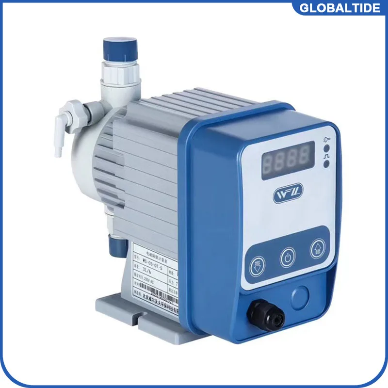 0-70L/H Adjustable Acid Chlorine Chemical Dosing Pump Electronic Metering Pump for Swimming Pool