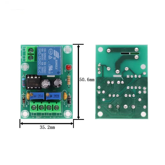 XH-M601 tablica kontrolna do ładowania baterii 12V inteligentna ładowarka regulacja mocy pokładzie automatyczne ładowanie moduł Diy wyłączania