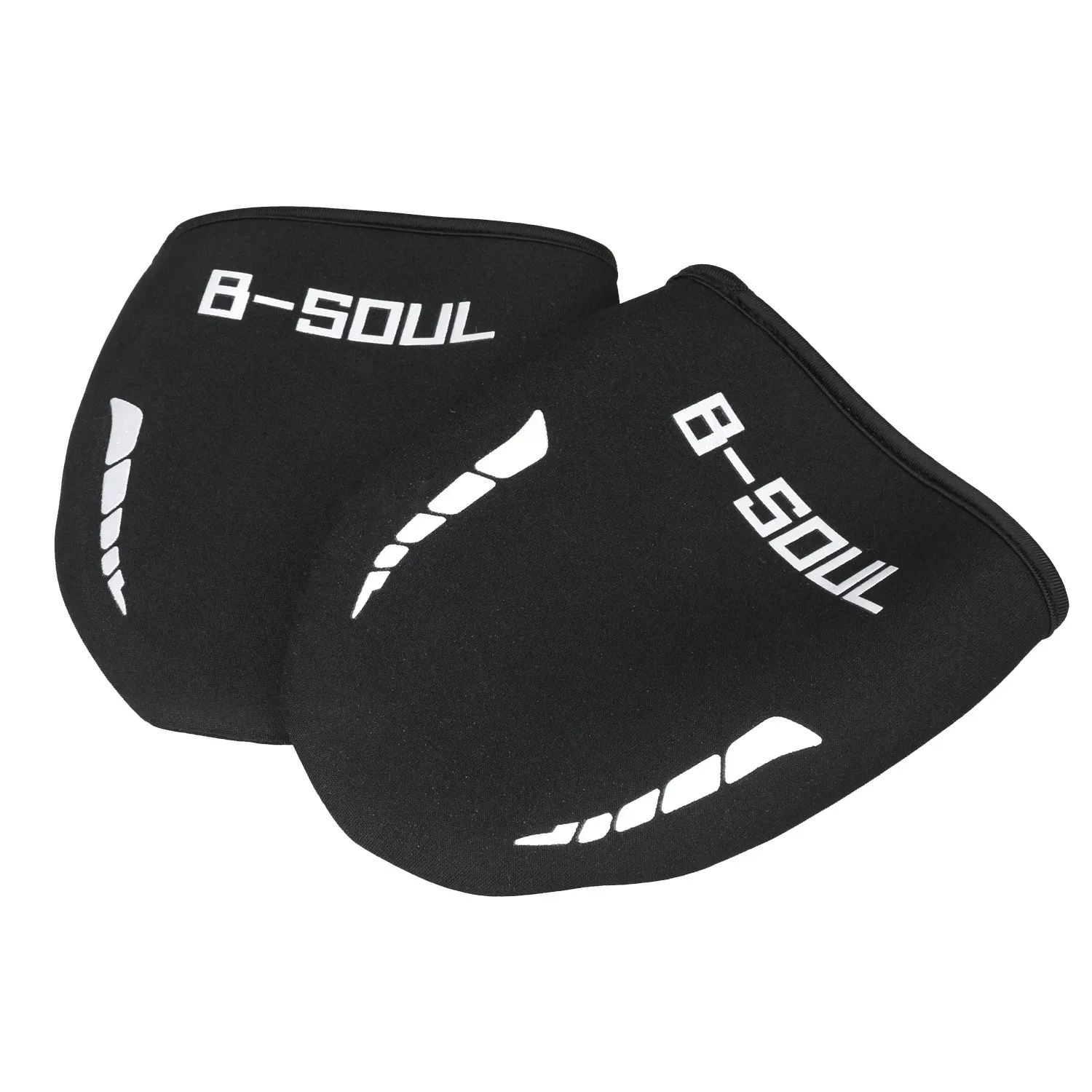 B-SOUL Cycling Windproof Shoe Covers for Road and Mountain Bikes, Dustproof and Cold-resistant, Insulated and Warm