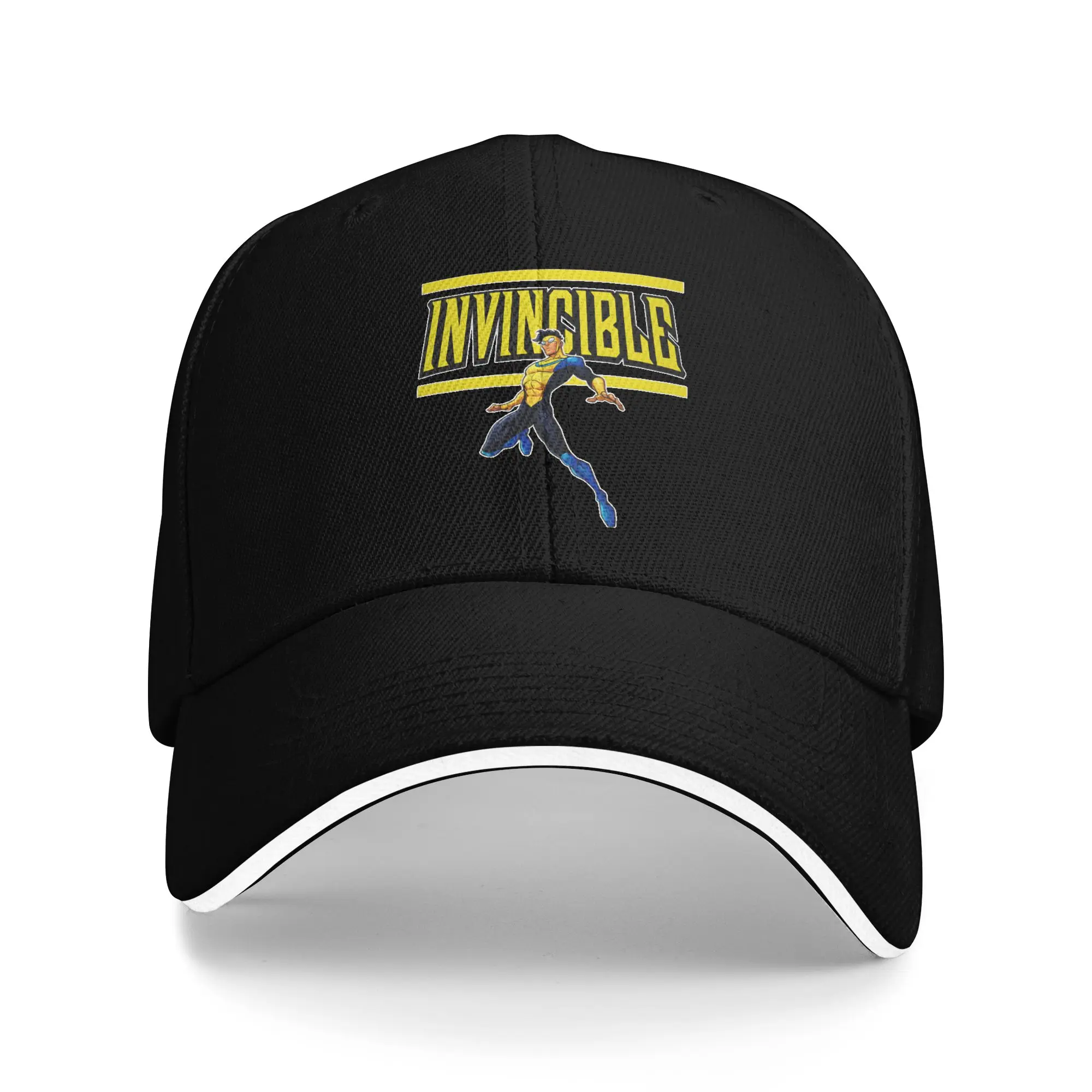Invincibles Mark Grayson Hero Pose Casual Baseball Cap  Kpop Rock Trucker Hat Summer Adjustable Men Women Funny Baseball Caps