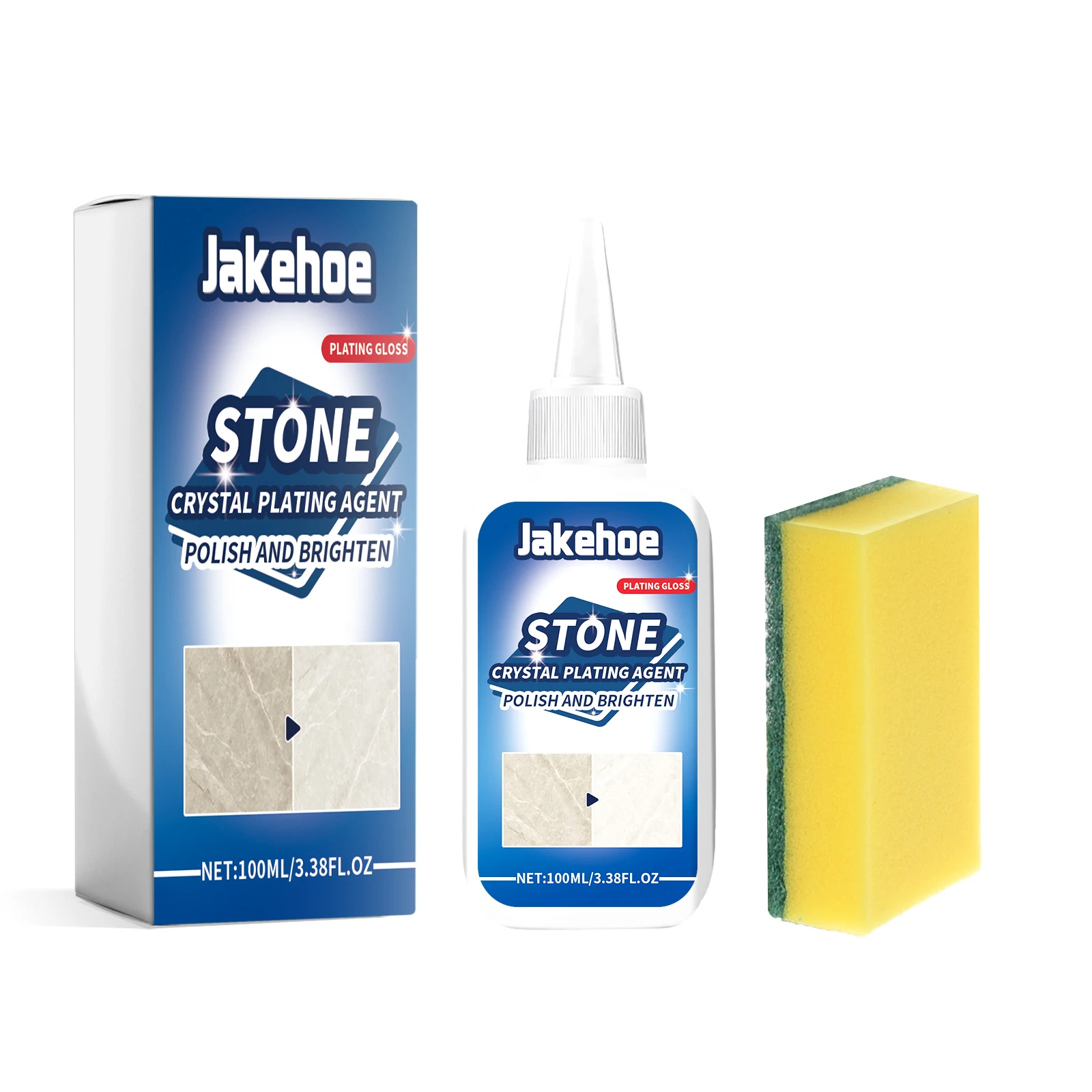 JAKEHOE High Quality Kitchen Ceramic Tiles Marble Surface Revitalization Restoration and Brightening Stone Crystal Plating Agent