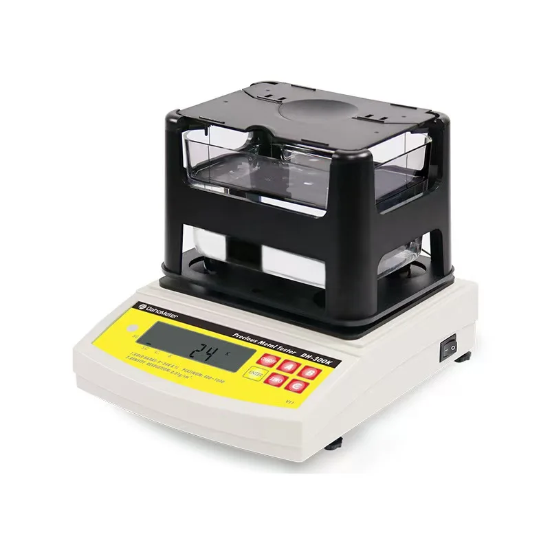 

Veidt Weighing DH-300K 300g 5mg 18k 24k Gold Jewelry Density Tester Electronic Gold Purity Analyzer Testing Machine Balance