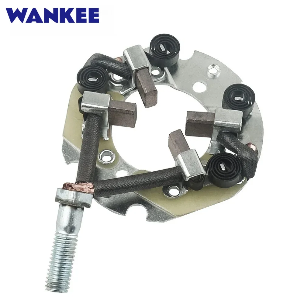 Carbon Brush Set 6N7-81840-00 for Yamaha Outboard 115HP 150HP 200HP Starter Motor Brush Holder