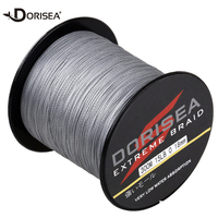 DORISEA 4 Strands 300M/330Yards Multifilament PE Braided Fishing Line 6lb 8lb 10lb 15lb 20lb 30lb 40lb 50lb 60lb 70lb 80lb 100lb