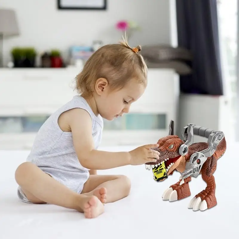 Walking Dinosaur Toys Walking Dinosaur Action Figures Fine Motor Toys For Kids Take Apart Building Kit Dinosaur  Christmas gifts