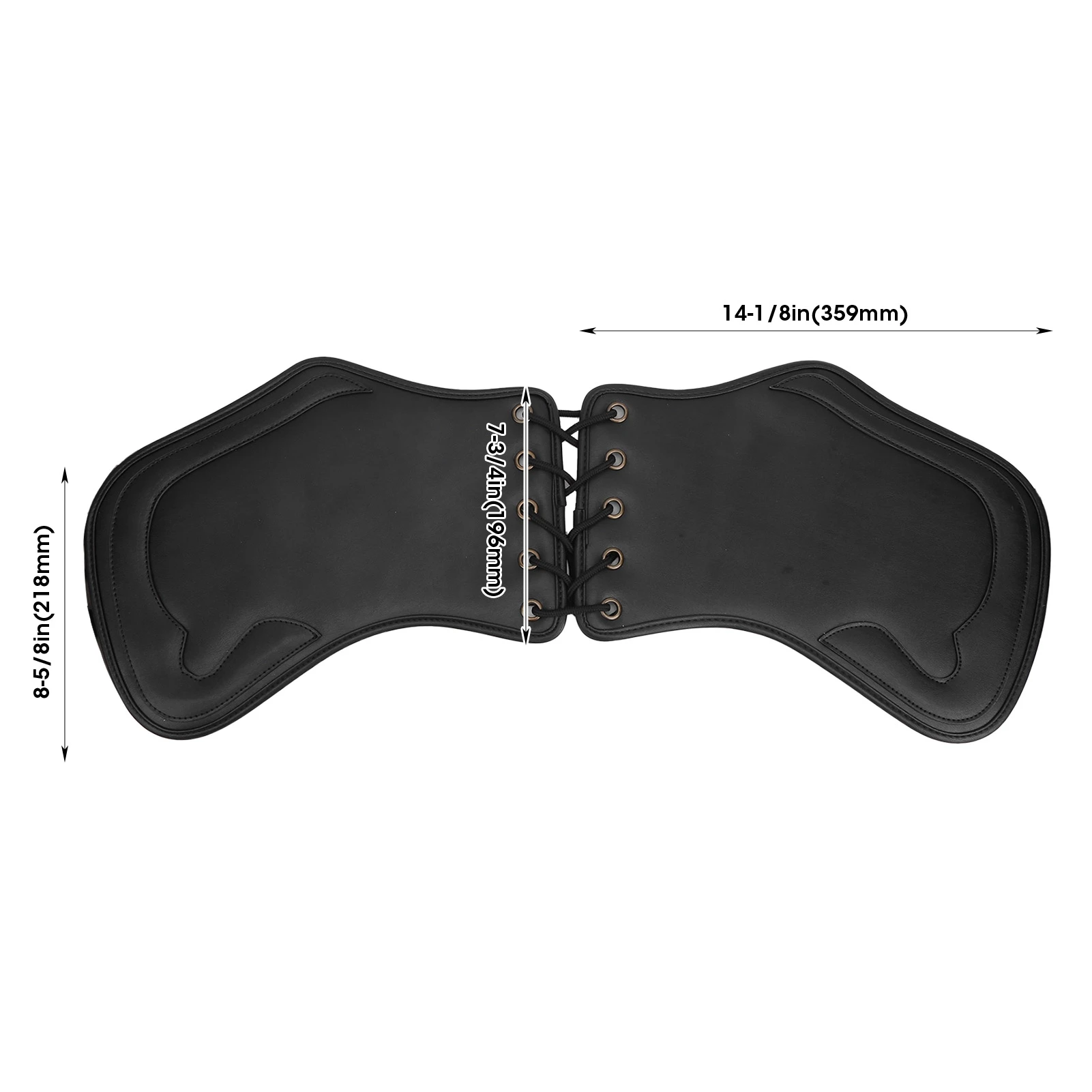 2pcs Motorcycle PU Heat Deflector Engine Heating Insulation Cushion Saddle Guard Side Saddle Heat Shield Deflector