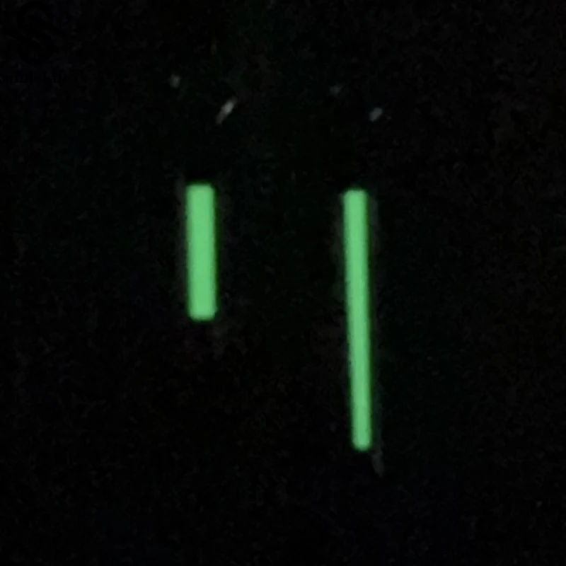 SmileLife полированные серебряные стрелки для часов зеленые светящиеся подходят для Японии NH35/NH35A автоматический механизм аксессуары для механических часов Запчасти