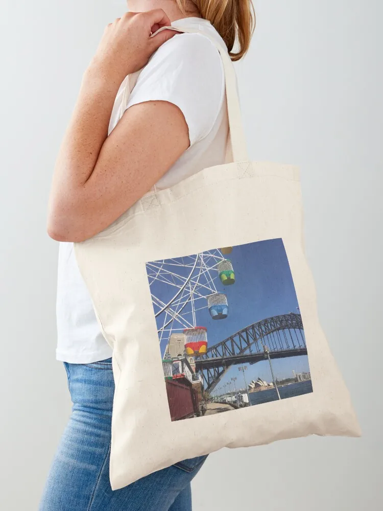 حقيبة يد من القماش من سيدني هاربور لشاشة حمل قماش الشاطئ #1