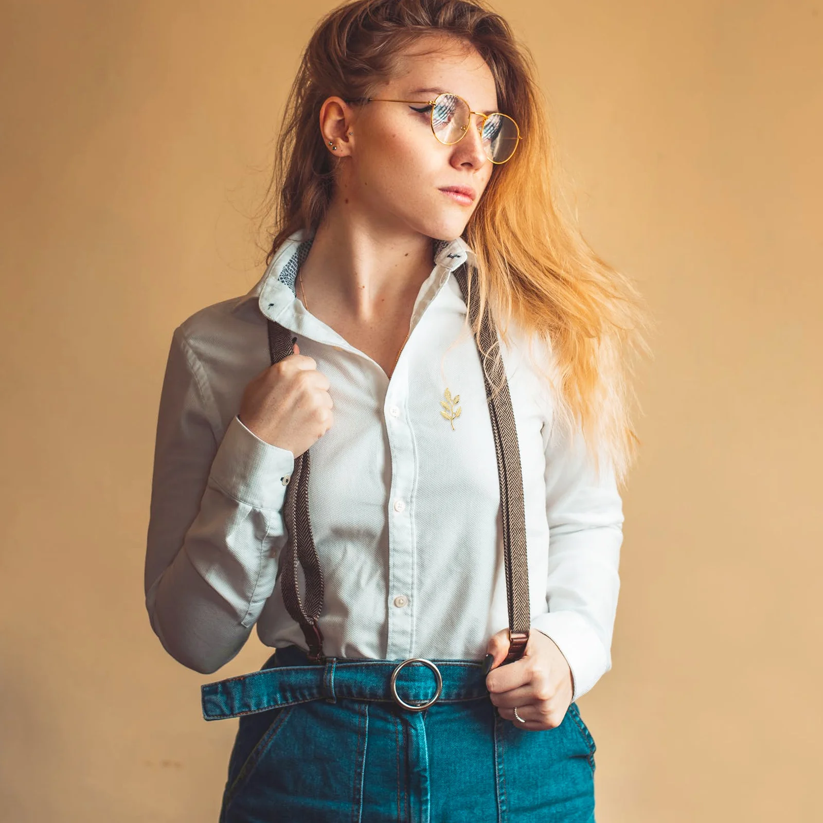 

30pcs Alloy Leaf Diy Hair Accessories Material For Shirts Bags Clips Headbands Craft Jewelry Decor Holiday Gift