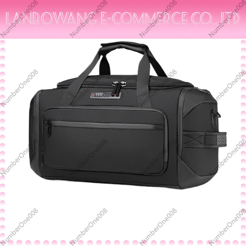 Large Capacity Water Resistant Men Travel Duffle Bag Dry Wet Separate For Gym Fitness Short Business Trip