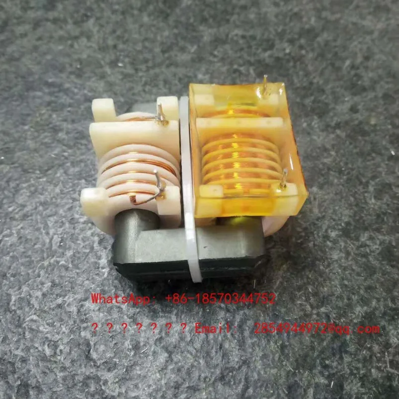 High-power 60w Resin Potting Transformer High-voltage Package Transformation Ratio 44 Boost Coil 6 + 2 Slots Four-pin Foldable