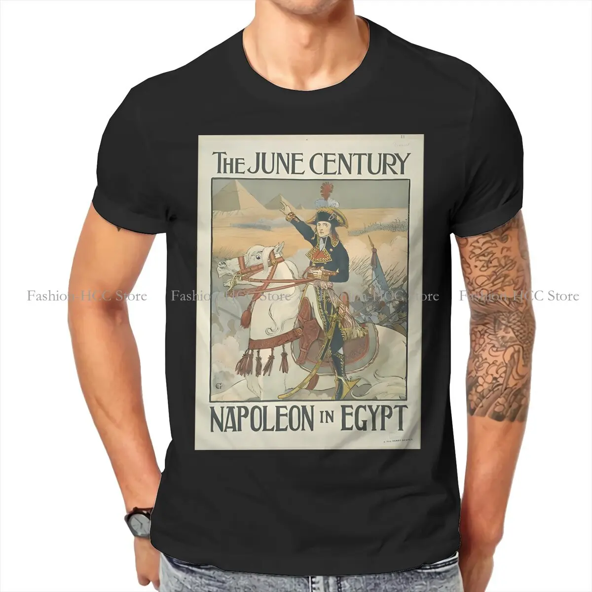 The June Century Napoleon In Egypt Hip Hop TShirt French Revolution Epic Transformation Style  Casual T Shirt Men