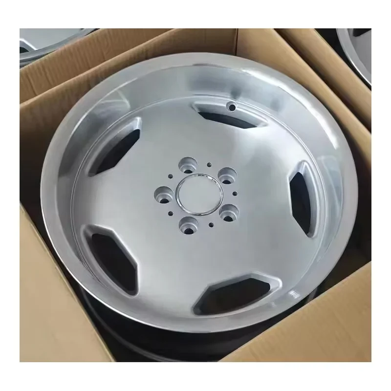 Aluminum Wheels for Vito Yanuo Mercedes-Benz E300 S350 Tiger Ben Golf Sprint Modified 17/18inchs Silver Bright Edge Multi-spoke