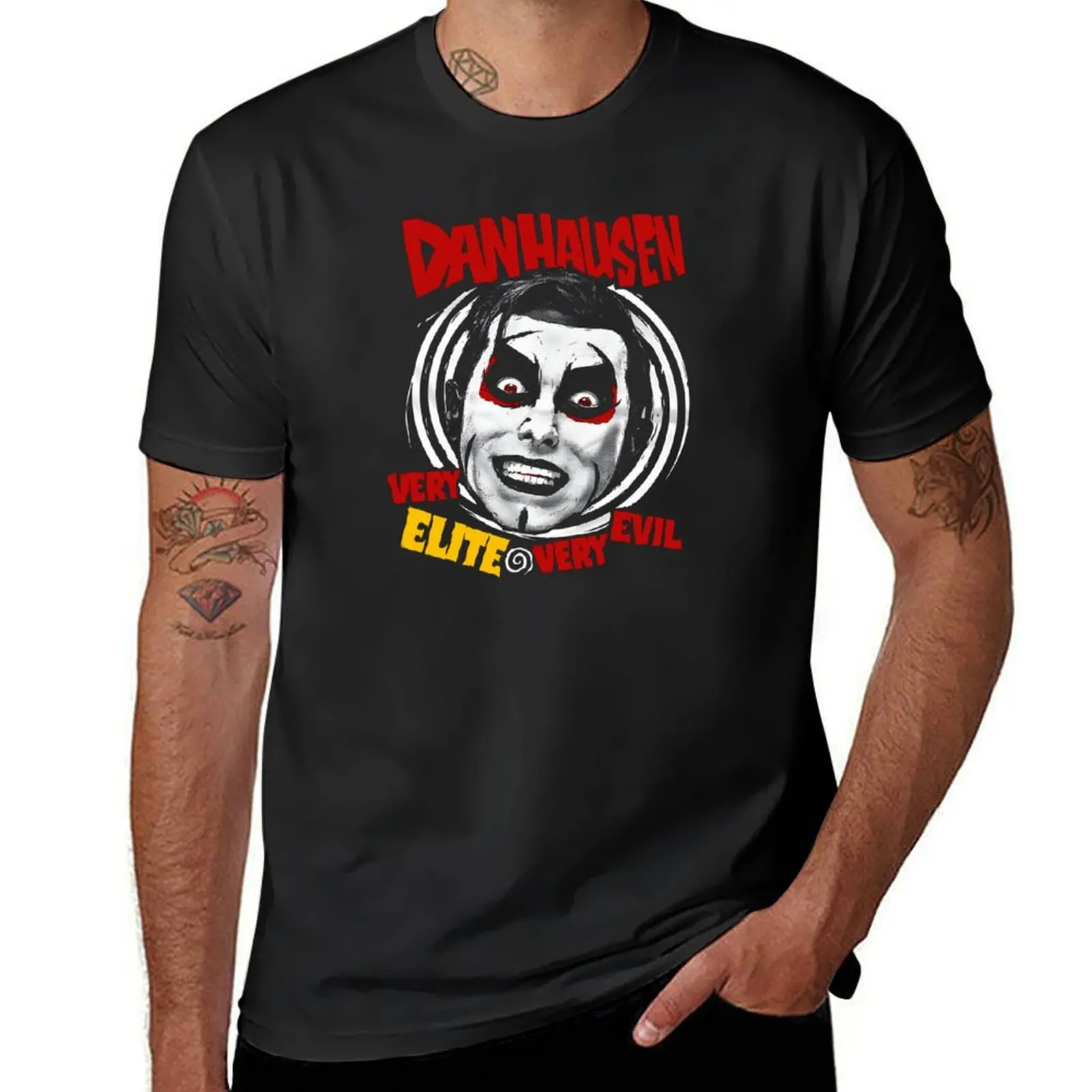 

Danhausen Very Elite, Very Evil T-Shirt plus size tops for a boy mens champion t shirts