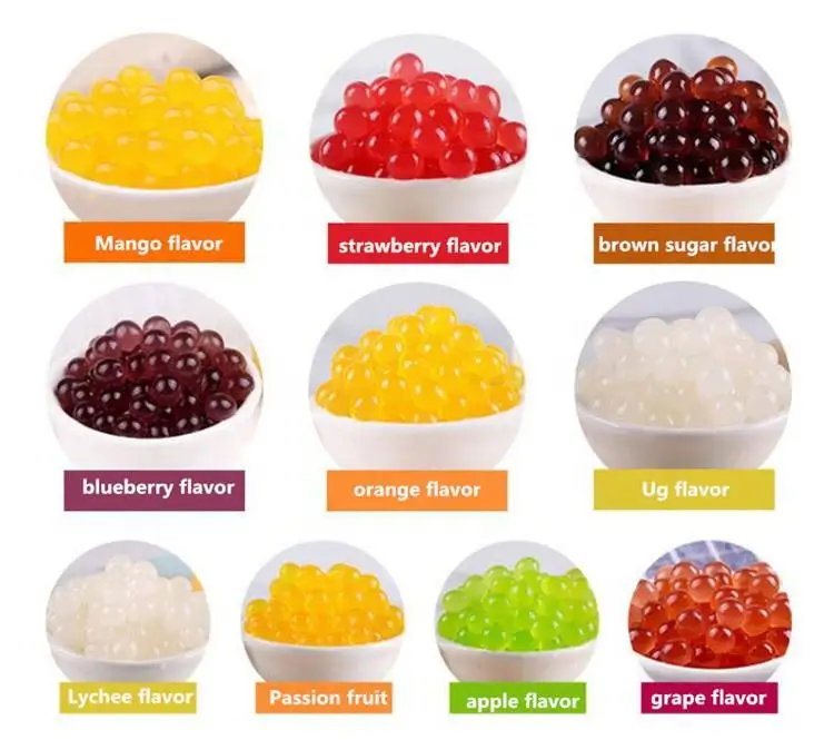 3-20mm Diameter High Quality Popping Boba Bubble Tea Making Machine Small Jelly Ball Bubble Tea Making Machine