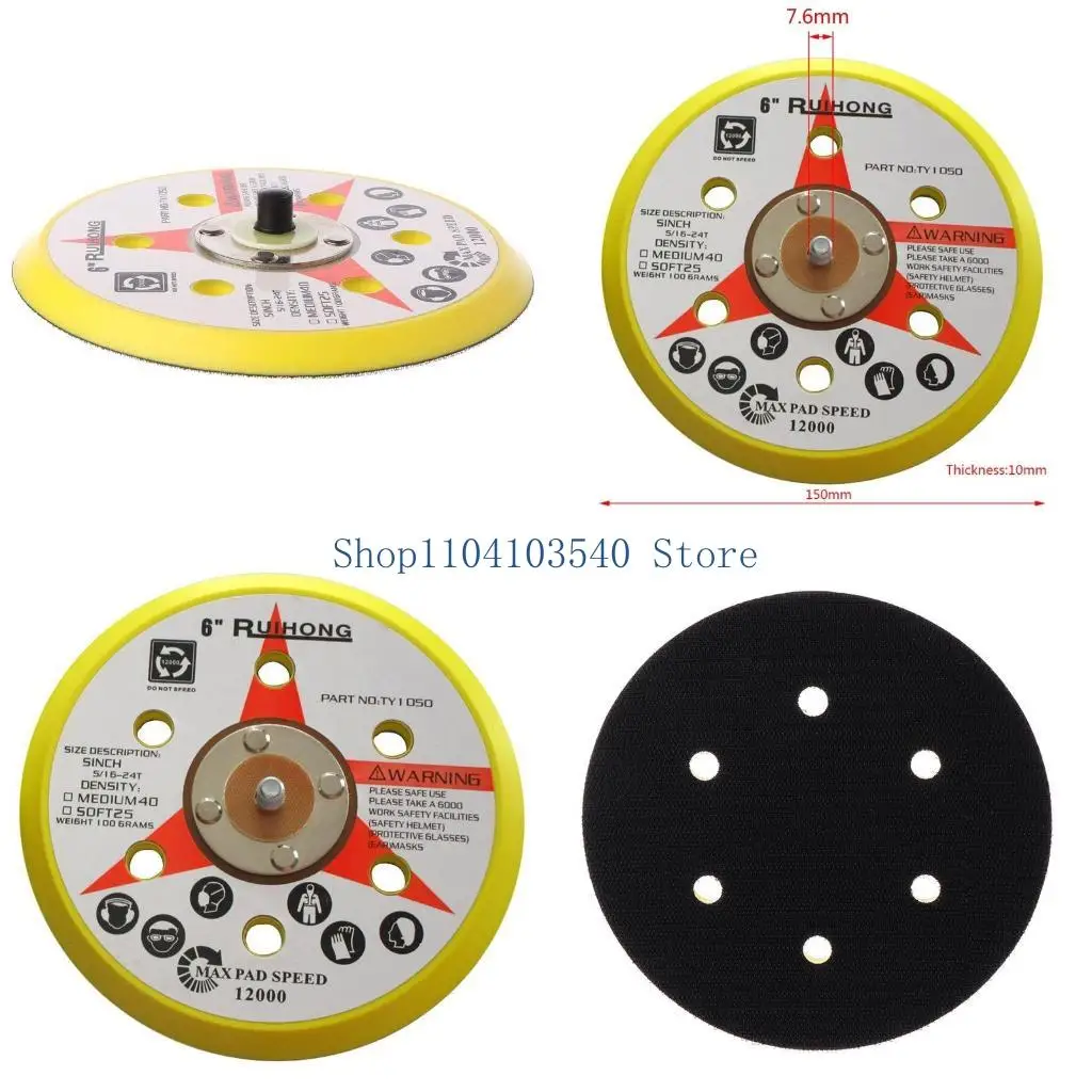 

02DC Hook and Loop Sanding Pad for Paint Stripping/Paint Preparation Flexible